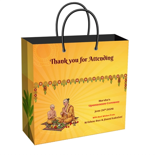 Upanayanam Ceremony XL Return Gift Bag